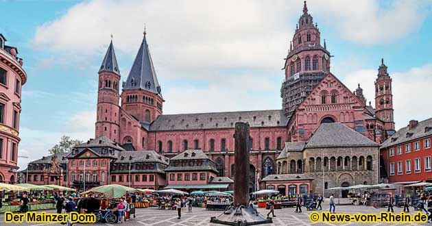 The cathedral and the market square are landmarks of Mainz am Rhein that are well worth seeing.